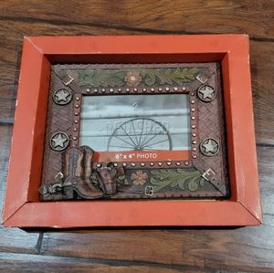Red Shed photo frame